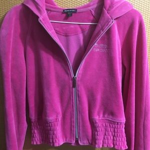 velour tracksuit jacket